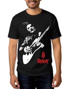 Rock t-shirt με στάμπα Slipknot Jim Root