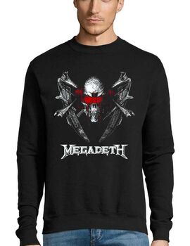 Μπλούζα Φούτερ με στάμπα Megadeth Blood Of Heroes
