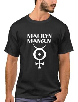 Μπλουζάκι,φούτερ κουκούλα & φούτερ χωρίς κουκούλα με στάμπα Marilyn Manson