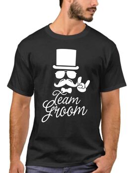 Μπλουζάκι με στάμπα Team Groom
