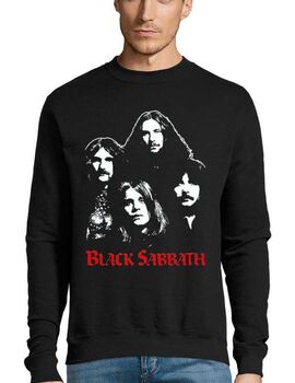 Μπλούζα Φούτερ με στάμπα Black Sabbath