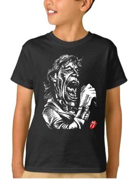 Παιδικό μπλουζάκι με στάμπα Rolling Stones Mick Jagger
