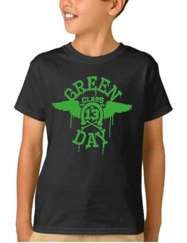 Παιδικό μπλουζάκι με στάμπα Green Day class of 13