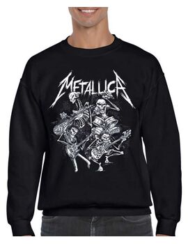 Μπλούζα Φούτερ με στάμπα Metallica Live Wire