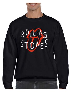 Μπλούζα Φούτερ με στάμπα Rolling Stones Tongue