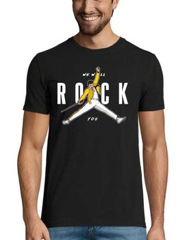 Rock t-shirt με στάμπα We Will Rock You  Queen Freddie Mercury