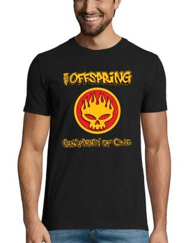 Rock Punk  t-shirt με στάμπα The Offspring Conspiracy of One