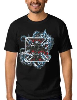 Μπλούζα t-shirt  Skull & Dragons