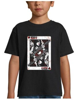 Παιδικό μπλουζάκι με στάμπα Kiss