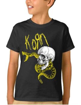 Παιδικό μπλουζάκι με στάμπα Korn