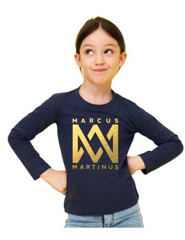 Παιδικό μπλουζάκι με στάμπα Marcus & Martinus