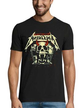 Heavy metal t-shirt με στάμπα Metallica We Don't Give a Shit!