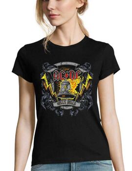 Γυναικείο Rock μπλουζάκι με στάμπα ACDC Hells Bells