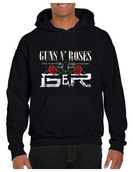 Μπλούζα Φούτερ με κουκούλα Guns N Roses Rock Merch
