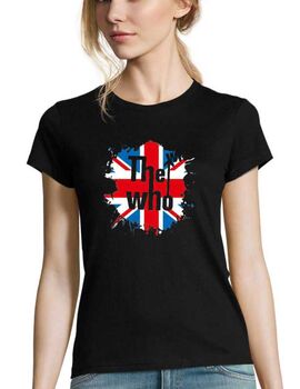 Γυναικείο Rock μπλουζάκι με στάμπα The Who