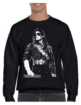 Μπλούζα Φούτερ με στάμπα Michael Jackson