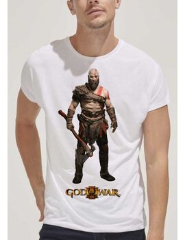 Μπλουζάκι με στάμπα God of War Kratos: Ghost of Sparta