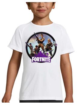 Παιδικό μπλουζάκι με στάμπα Fortnite Battle Royale