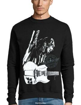 Μπλούζα Φούτερ Sweatshirt Rock με στάμπα AC/DC Stiff Upper Lip