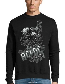 Μπλούζα Φούτερ Sweatshirt Rock με στάμπα  ACDC