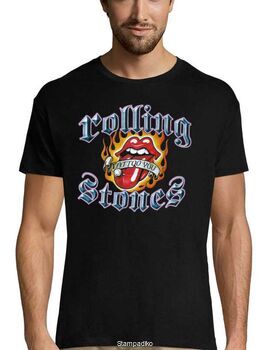 Rock Black t-shirt Rolling Stones Tattoo You