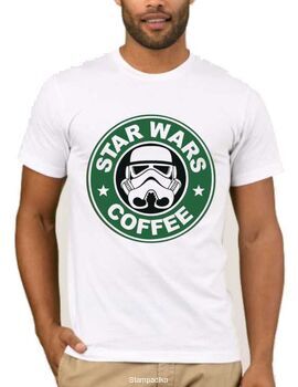 Χιουμοριστικό μπλουζάκι Star Wars Coffee