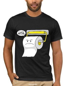 Αστεία T-shirts I hate my job a5063