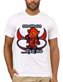 Αστεία T-shirts 666 Call me