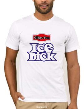 Αστεία T-shirts με στάμπα Ice Dick