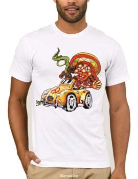 Αστεία T-shirts Bob Marley Fuma