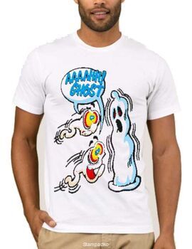Αστεία T-shirts AAAAHH! Ghost