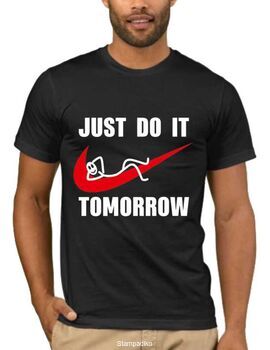 Αστεία T-shirts Just Do it Tomorrow
