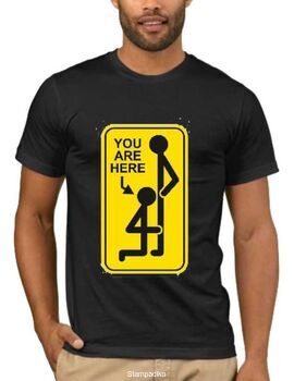 Αστεία T-shirts You Are Here