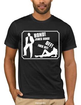 Αστεία T-shirts Bond James Bond Fuck Off