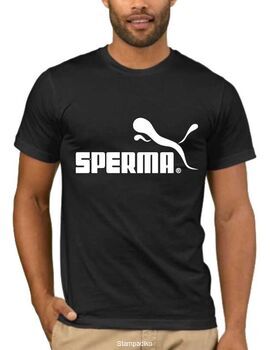 Αστεία T-shirts με στάμπα Sperma