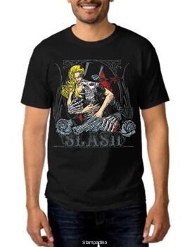 Rock t-shirt με στάμπα Guns N' Roses Slash