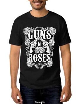 Rock t-shirt με στάμπα Guns N' Roses