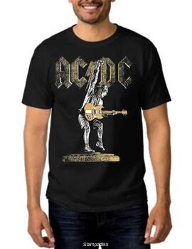 Rock t-shirt με στάμπα AC/DC Stiff Upper Lip