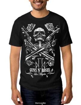 Rock t-shirt με στάμπα Guns N' Roses Los Angeles
