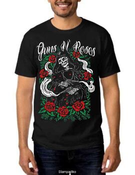 Rock t-shirt με στάμπα Guns N' Roses Reaper