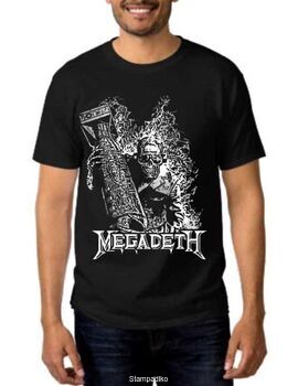 Rock t-shirt Black Megadeth Arsenal of Megadeth