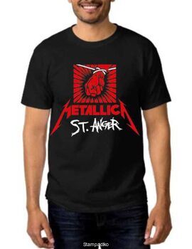 Heavy Metal Black t-shirt Metallica St. Anger