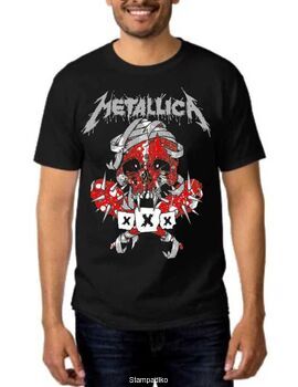 Rock Black t-shirt METALLICA Seek & Destroy