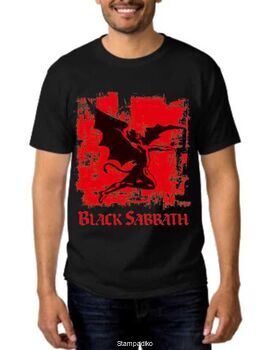 Rock t-shirt με στάμπα Black Sabbath Fallen Angel