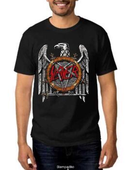 Rock t-shirt Slayer Silver Eagle