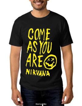 Rock t-shirt Nirvana Come As You Are