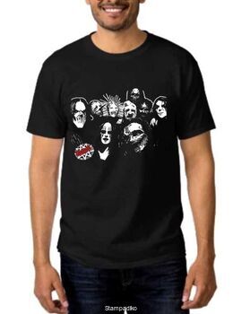 Rock t-shirt με στάμπα Slipknot