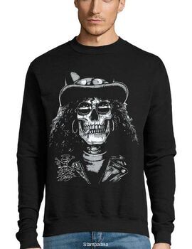 Μπλούζα Φούτερ Sweatshirt Rock με στάμπα Slash Guns N' Roses