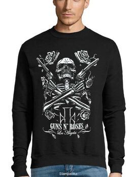 Μπλούζα Φούτερ Sweatshirt με στάμπα Guns N' Roses Los Angeles