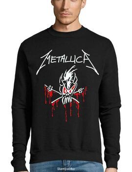 Μπλούζα Φούτερ με στάμπα Metallica Scary Guy